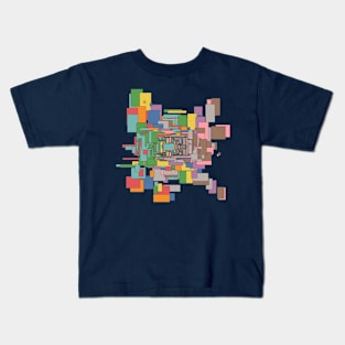 United States of Rectangles Kids T-Shirt